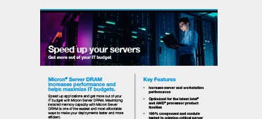 Micron Server DRAM Flyer